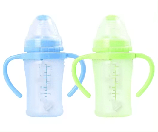 Food Grade Soft Baby Pacifier Bottle Silicone Custom Baby Feeding Pacifier