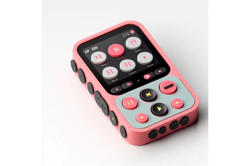 Silicone Rubber Keyboard Eco-friendly Soft Spray Coated Custom Music Player Silicone Buttons