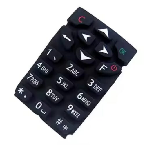 Custom Silicone Rubber Keypad for PC Keyboard, Rubber Keyboard with Cover, Medical Silicone Buttons, Home Security Keyboard