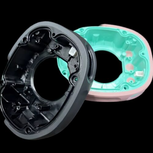 Plastic Injection Molding Shell Mold Making Double Color Injection Molded Parts 2K Parts