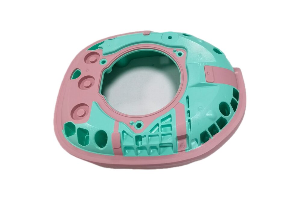 Plastic Injection Molding Shell Mold Making Double Color Injection Molded Parts 2K Parts