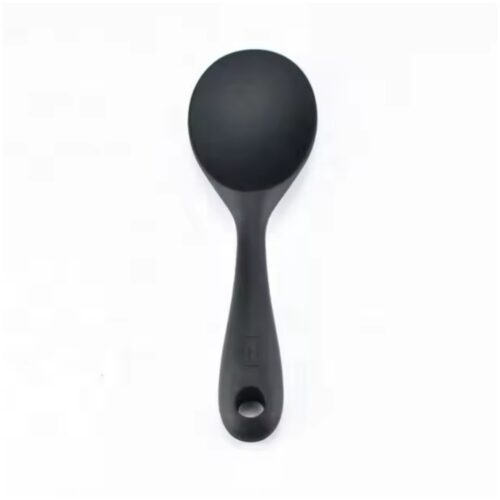 OEM Heat Resistant Food Service Spoon Silicone Rice Paddle Spatula Home Kitchen Tools Silicone Rice Spoon