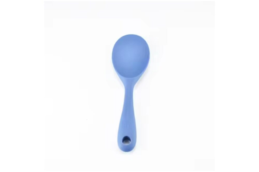 OEM Heat Resistant Food Service Spoon Silicone Rice Paddle Spatula Home Kitchen Tools Silicone Rice Spoon