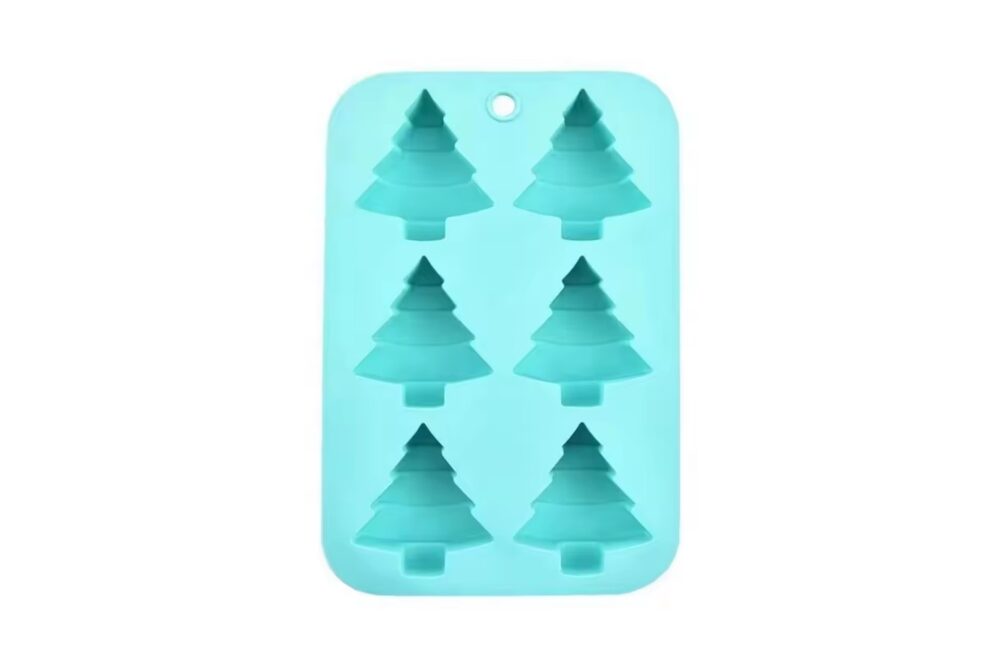 Customized Silicone Molding Products Christmas Tree And Santa Claus Hat Crown Patterns Baking Silicone Fondant Cake Decorating Molds