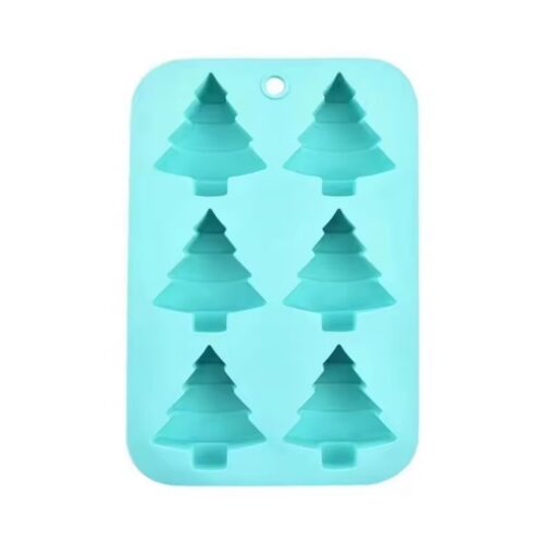 Customized Silicone Molding Products Christmas Tree And Santa Claus Hat Crown Patterns Baking Silicone Fondant Cake Decorating Molds