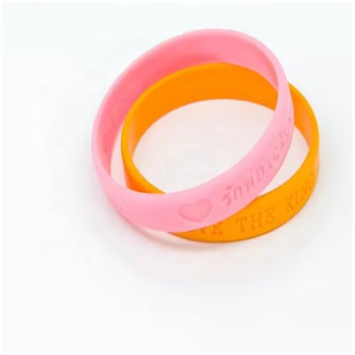 LSR Injection Molding Silicone Rubber Watchband Silicone Watch Straps Bracelet with Customized Designs