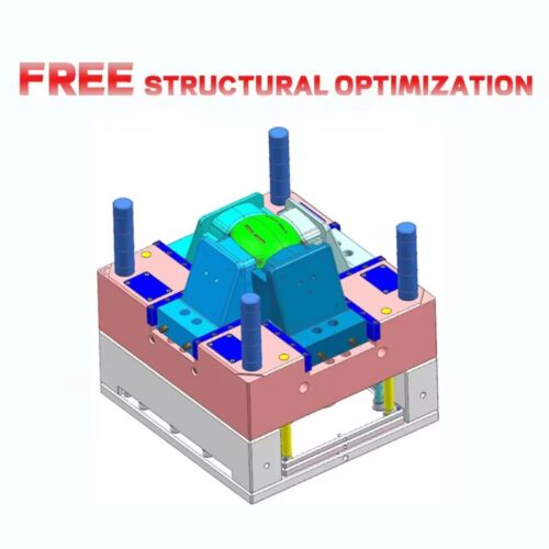 Custom industrial design 3D mold drawing service metal mold plastic products injection mold production