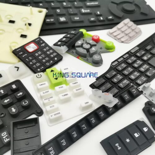 Silicone Rubber Durable Waterproof Laser Keypads Silicone Switch Button Piano Silicone Rubber Buttons Keypads