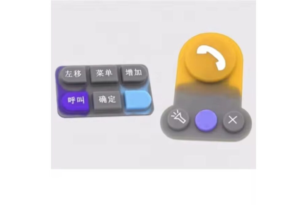 Silicone Rubber Durable Waterproof Laser Keypads Silicone Switch Button Piano Silicone Rubber Buttons Keypads