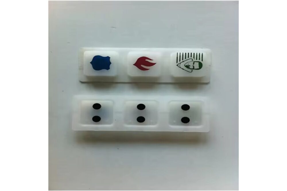 rubber mold supplier customized silicone rubber rubber button keypad OEM silicone keypad for home alarm system