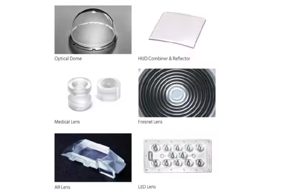 OEM High Precise Lens Manufacturer Plastic Optical Lens Molded Mould Factory Custom Fresnel Lens Molding Service