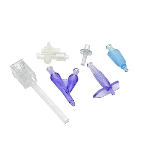 Custom colorful plastic parts Transparent Medical Parts Moulding Injection Molded