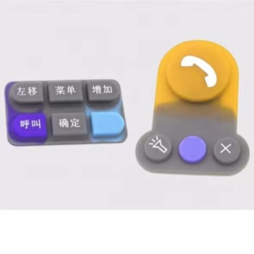 Custom Silicone Rubber Durable Waterproof Laser Keypads Silicone Switch Button Piano Silicone Rubber Buttons Keypads