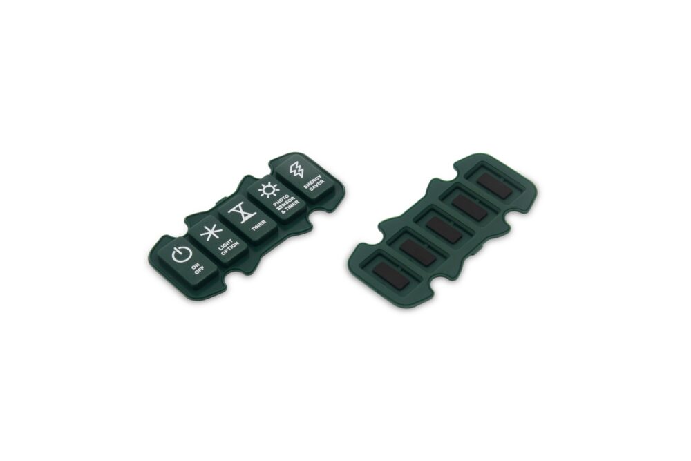 Molded Rubber Buttons Custom Silk Screen Printed Anti-Static Automotive Electronic Silicone Keypads Silicone Molding Parts