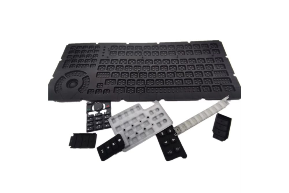 Custom Computer silicone membrane keypad keyboard with Good quality Silicone Rubber Keypad Customization